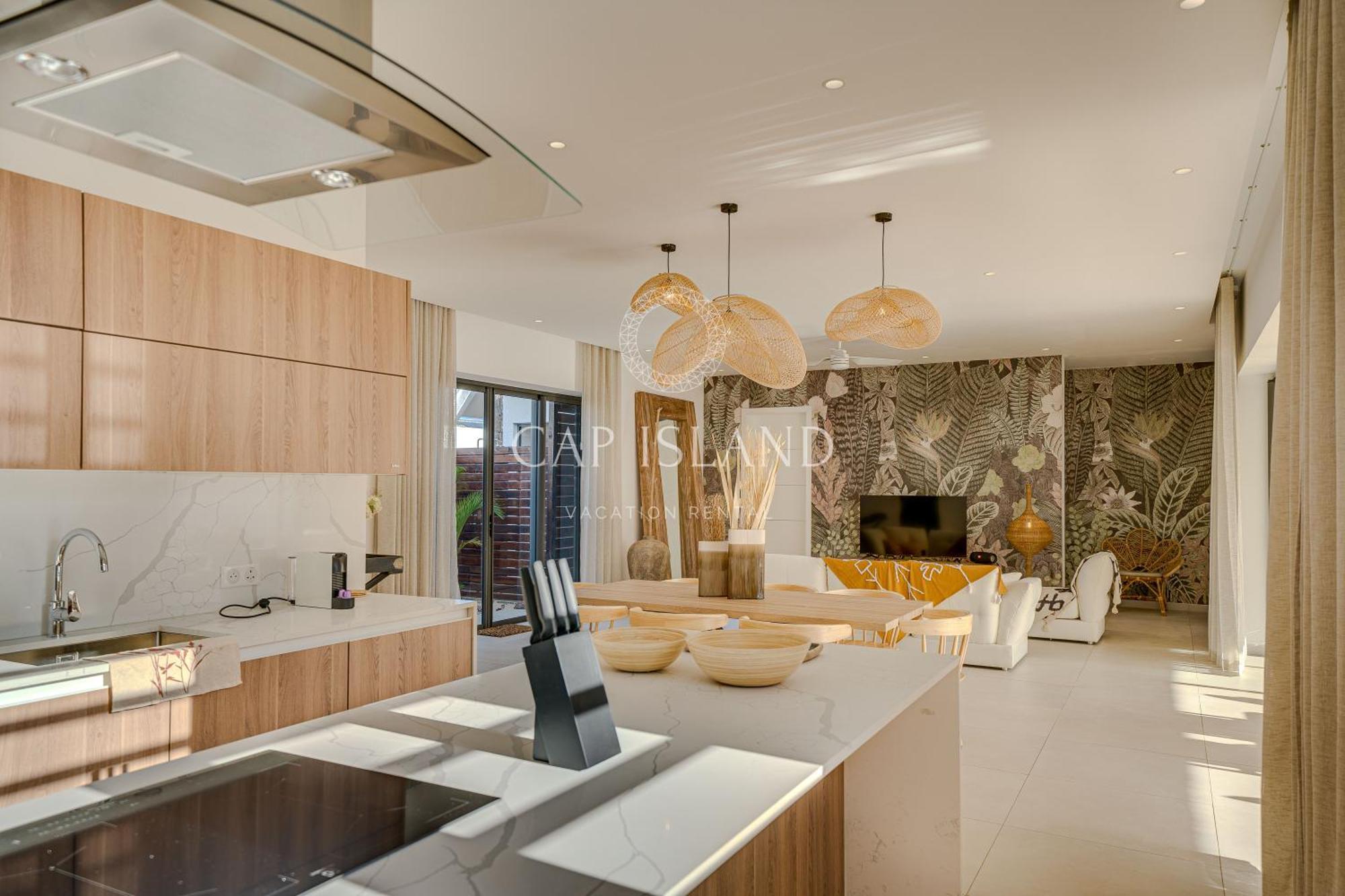Elegante Easile 3ch, 5min Plages Villa Grand Baie