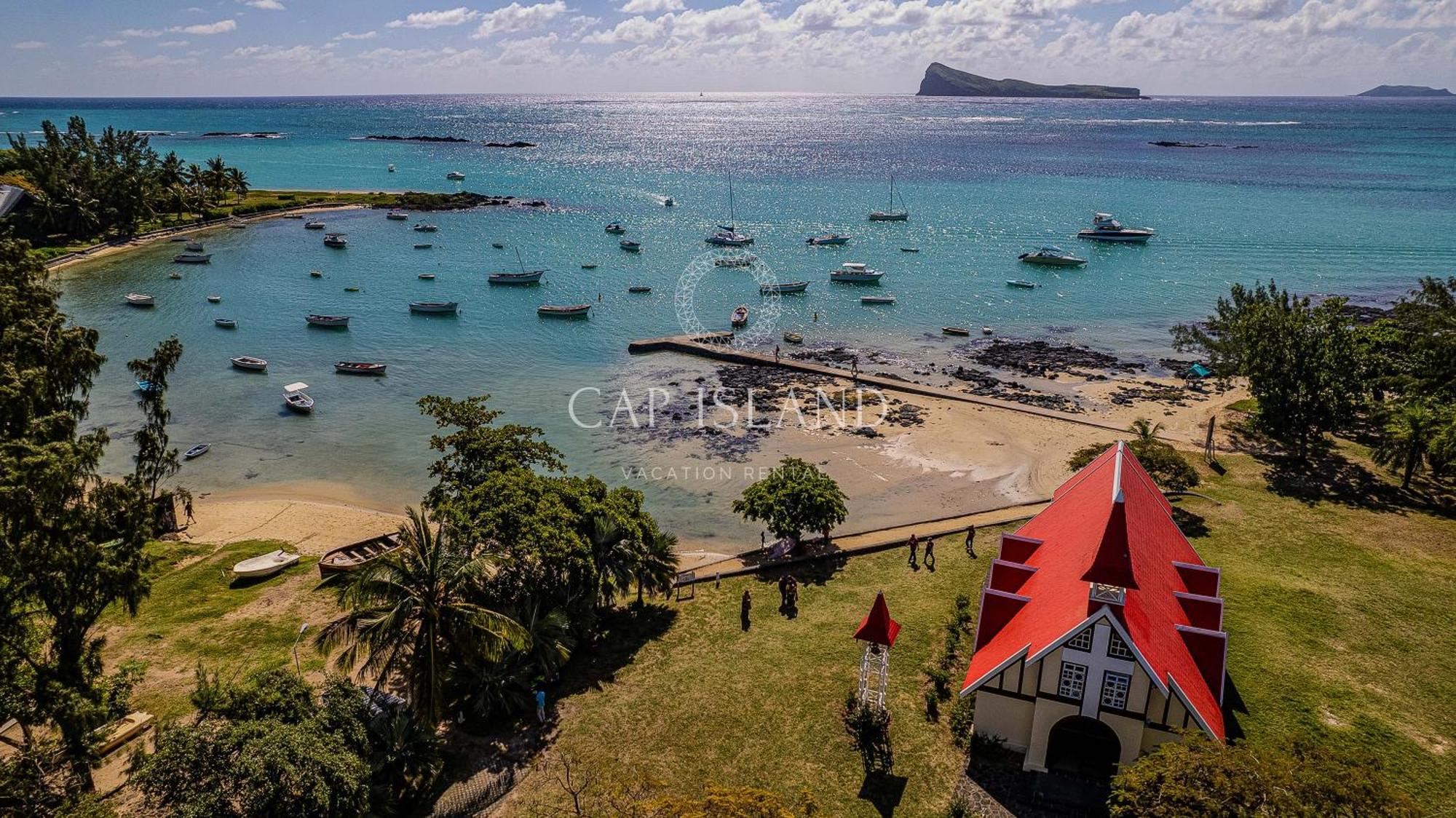 Elegante Easile 3ch, 5min Plages Grand Baie